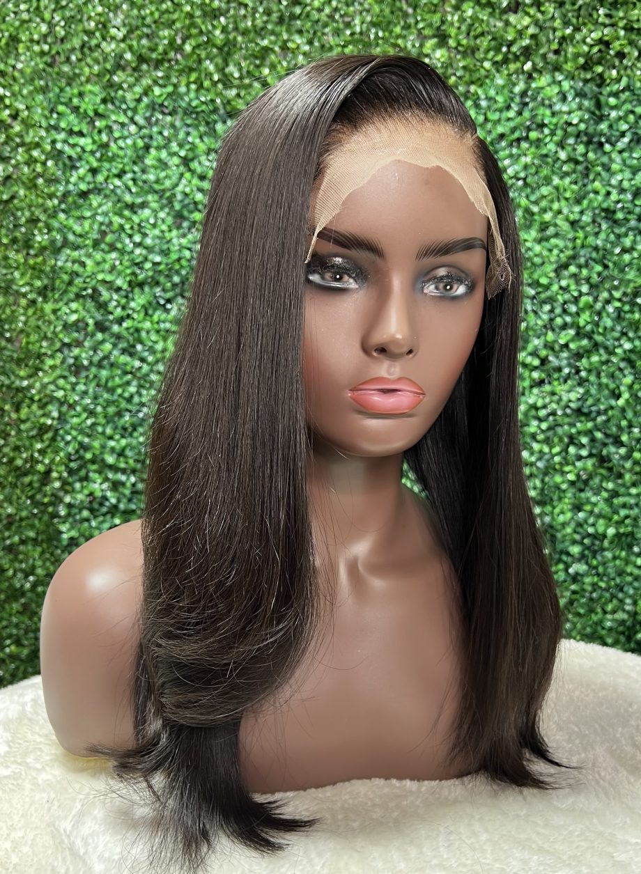 16” straight Amalia wig 5x5 closure